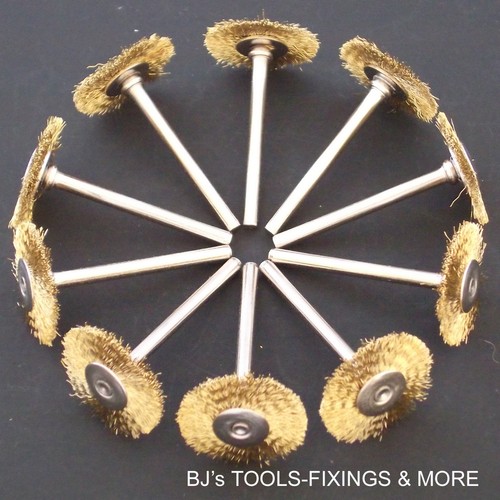 Brass wire wheel brushes - brass,